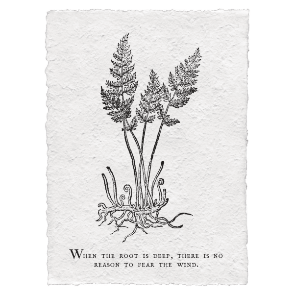Print - When The Root is Deep