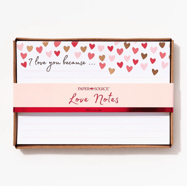 I Love You Because Cards