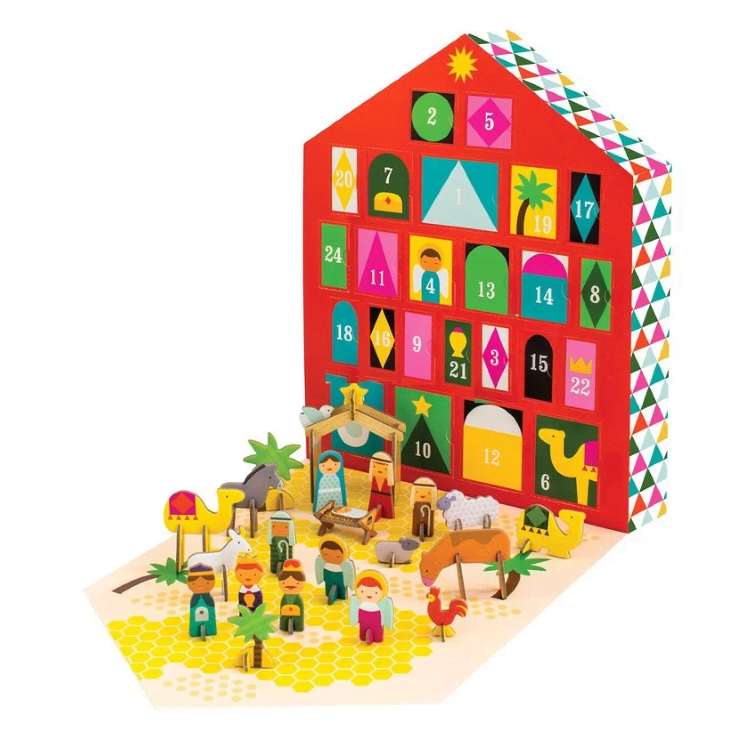 Nativity Advent Calendar Typo Market