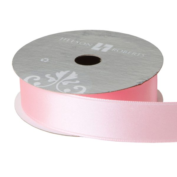 Pastel Pink Satin Ribbon