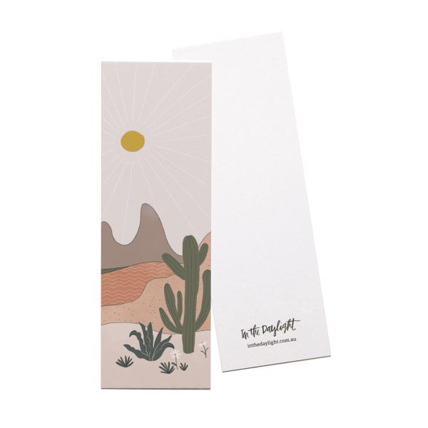 Landscape Desert Bookmark