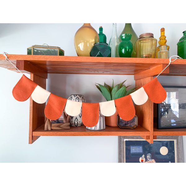 Modern Minimalist Felt Garland