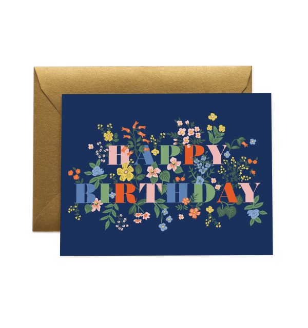 Mayfair Birthday Card