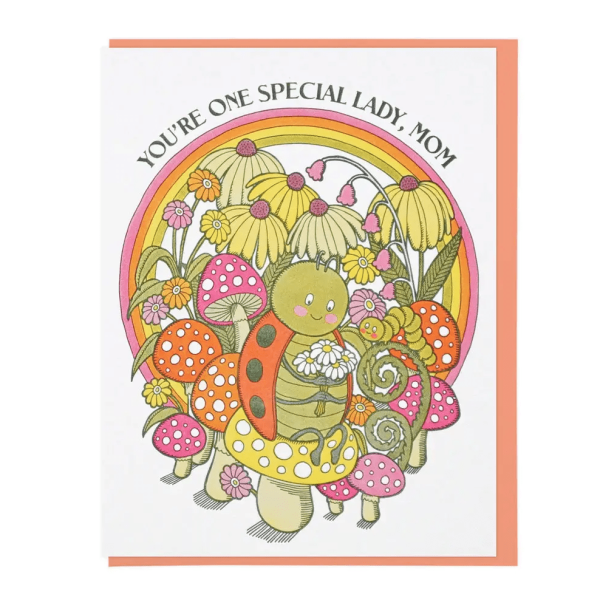 Special Ladybug Mom Card