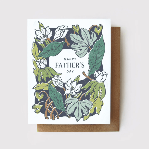 Leafy Plant Father's Day Card