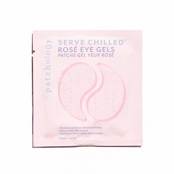 Serve Chilled Rosé Eye Gels Pair