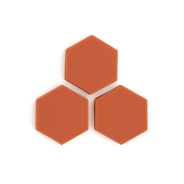 Tile Set, Terracotta Red