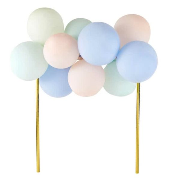 Balloon Cake Topper, Pastel