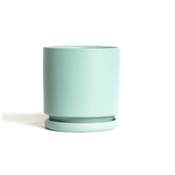 Cylinder Pot, Sea Glass