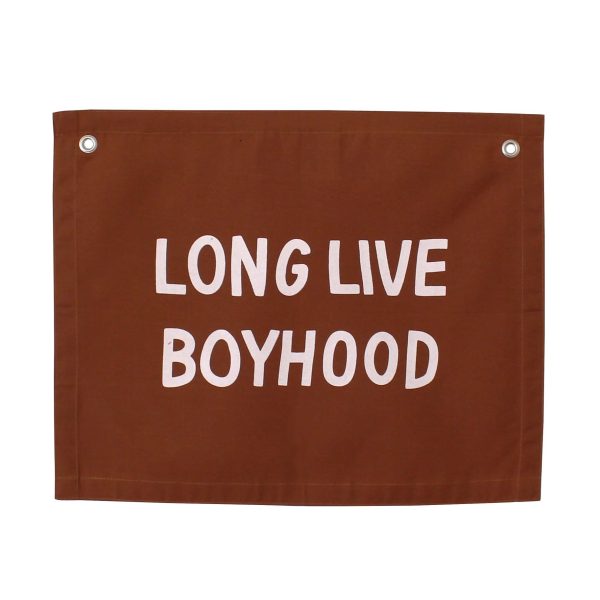 Long Live Boyhood Banner, Rust