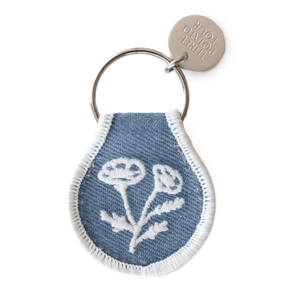 Patch Keychain - Buttercup Denim
