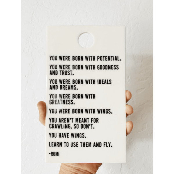 You Were Born Wall Tile