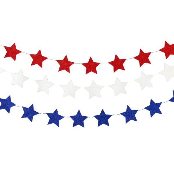 Stars & Stripes Star Mini Banner