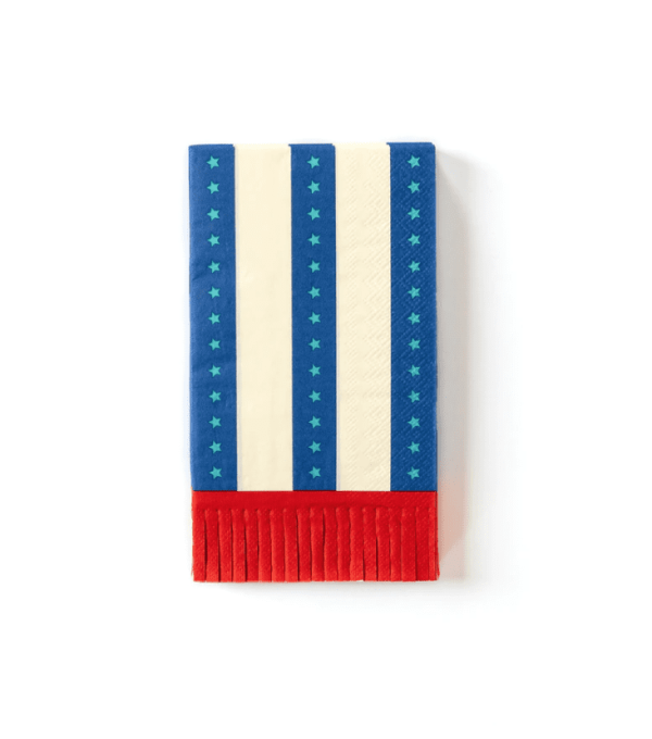 Stripes w/ Fringe Napkin