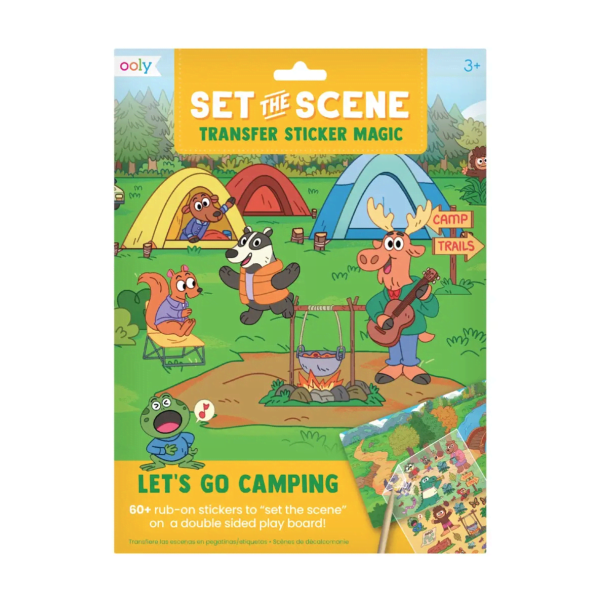 Transfer Sticker Magic, Let's Go Camping