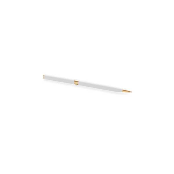 White Twist Pen