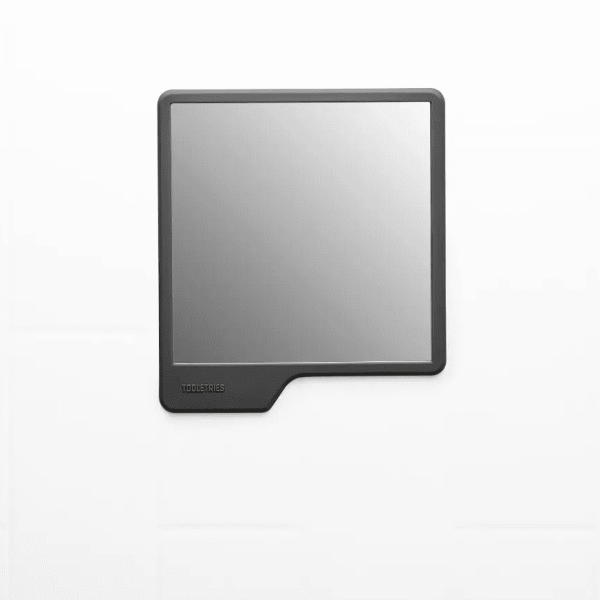 The Oliver Shower Mirror, Charcoal
