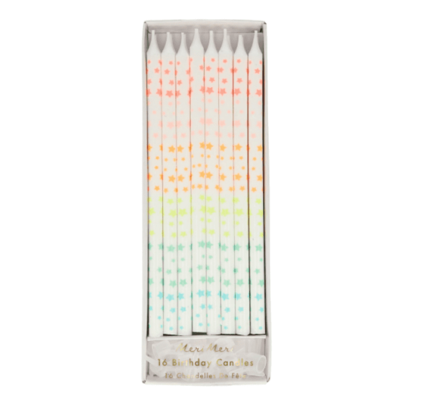 Stars Pattern Candles