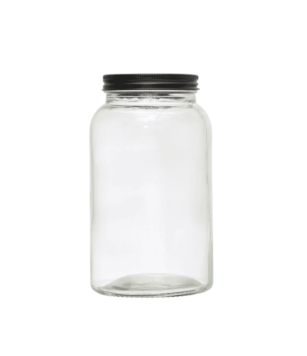 Glass Jar w/Lid, 42 oz.