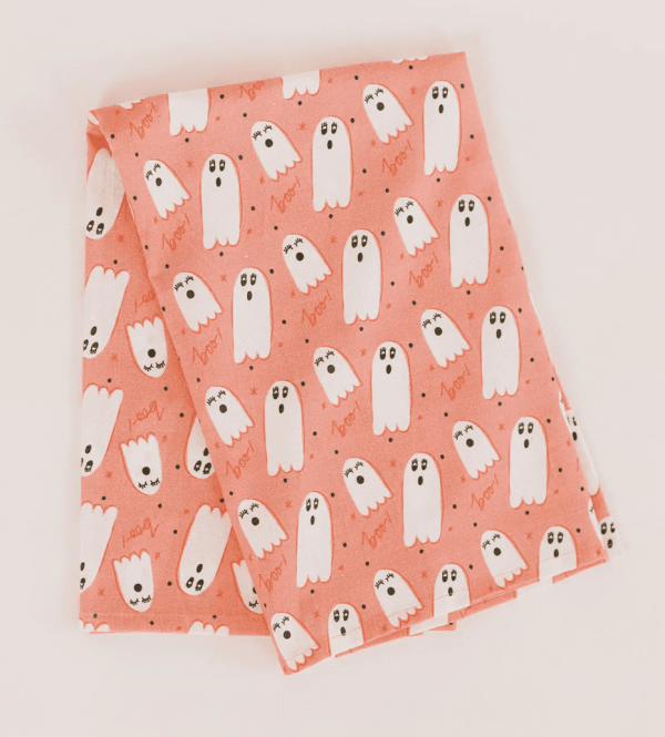 Full Pattern Ghost Flour Sack Towel