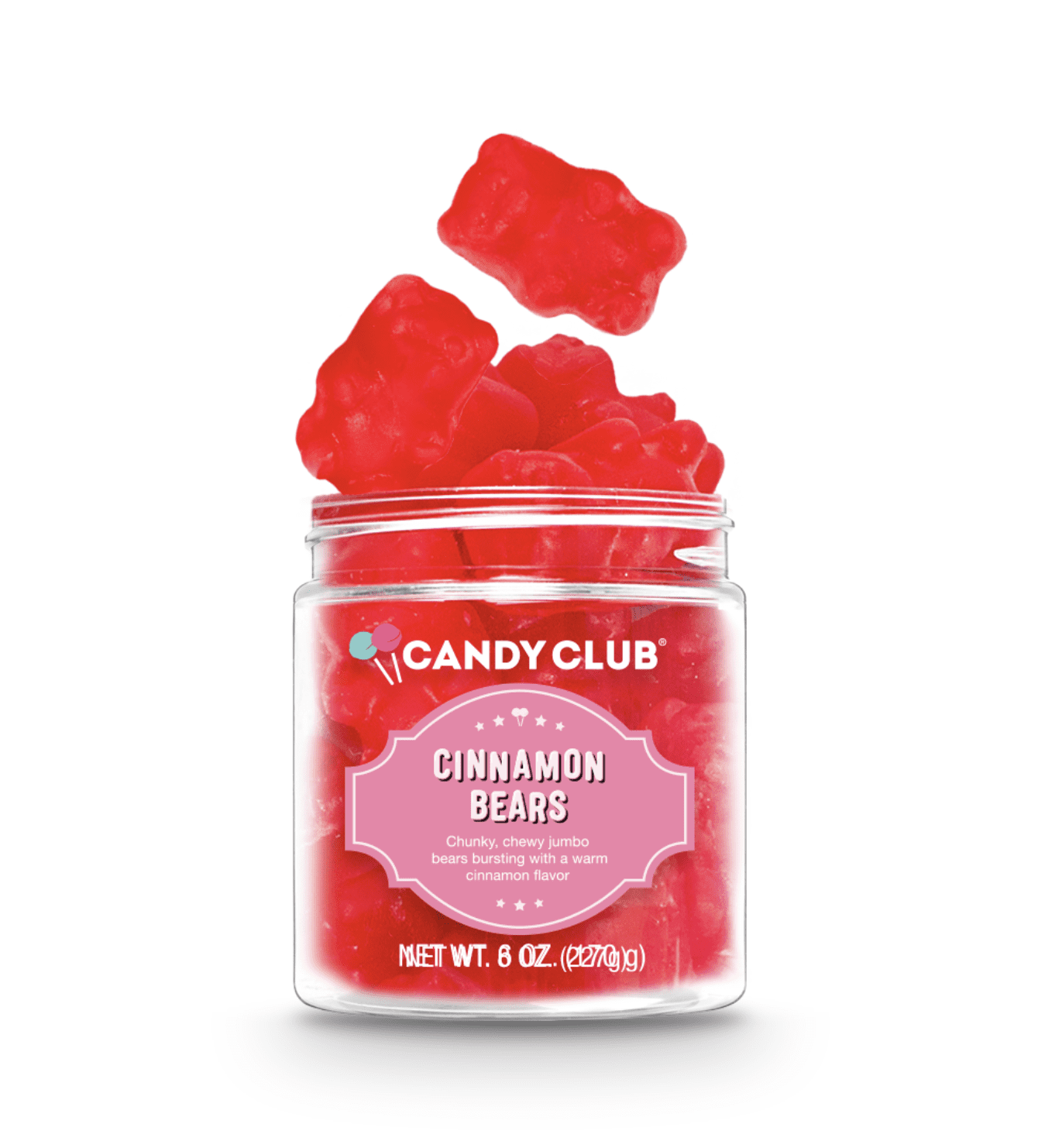 Cinnamon Gummy Bears, 6oz Typo Market