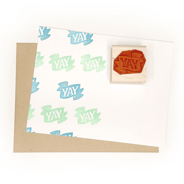 Yay Rubber Stamp