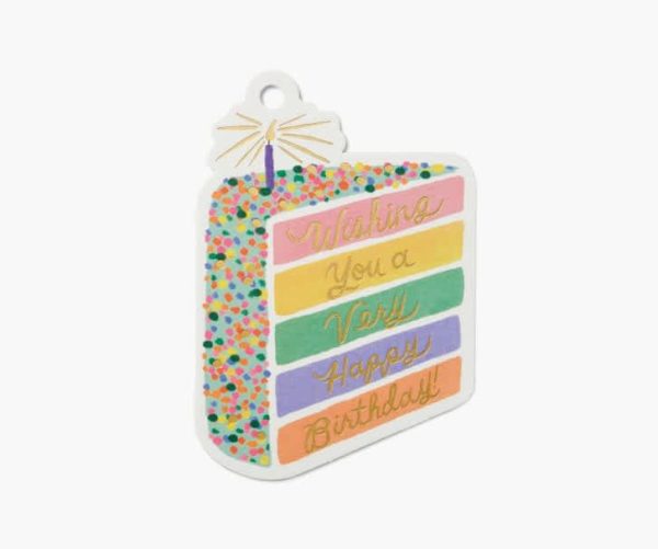 Cake Slice Gift Tags