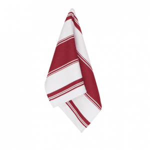 Symmetry Carmine Tea Towel