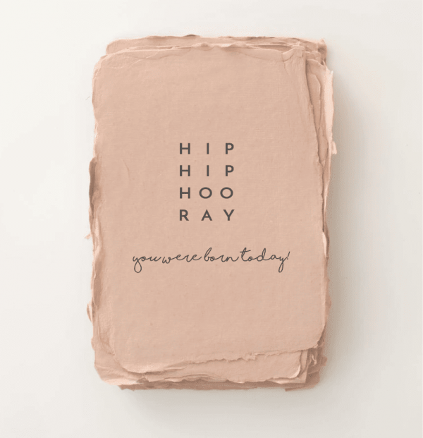 Hooray! You Were Born Today