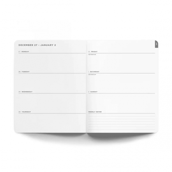 2023 Layflat Planner Typo Market