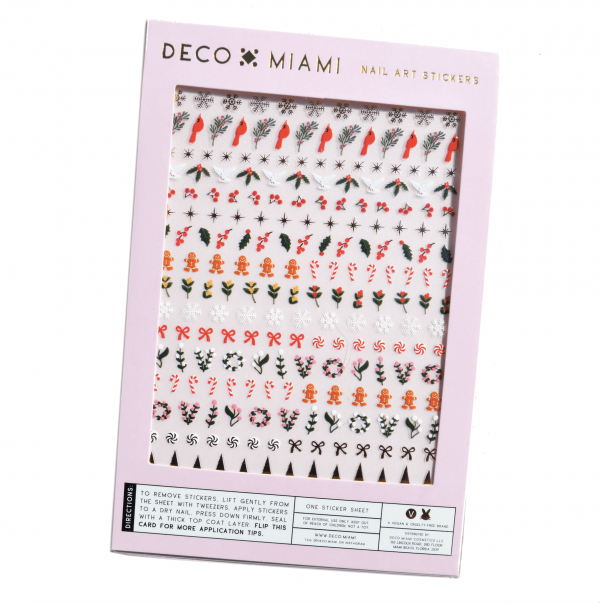 Deco the Halls Nail Art Stickers