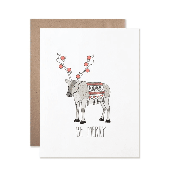Reindeer Card