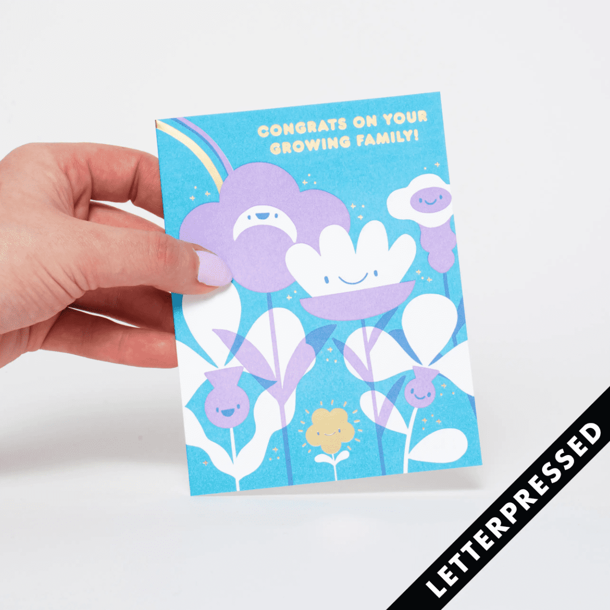 Flower Baby Typo Market