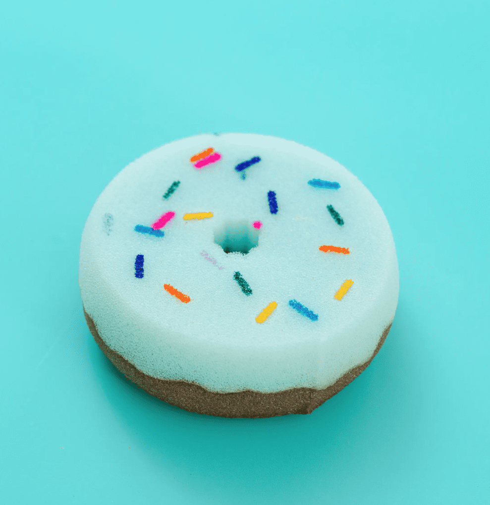 Donut Sponge, Assorted Typo Market