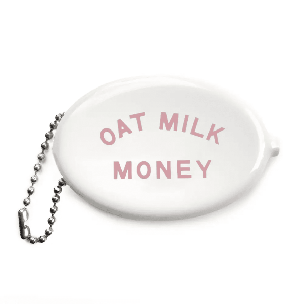Oat Milk Money Coin Pouch