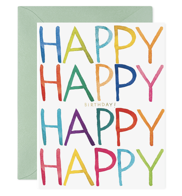 Really Happy Birthday Card