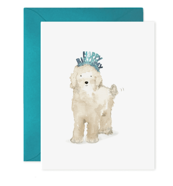 Lucy Dog Birthday Card