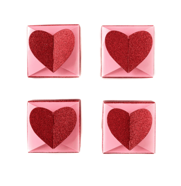 Valentine Heart Favor Boxes