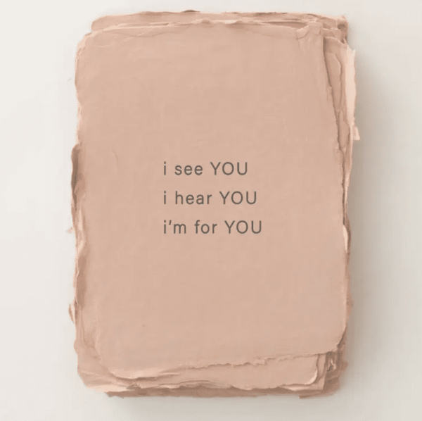 I See You. I Hear You.