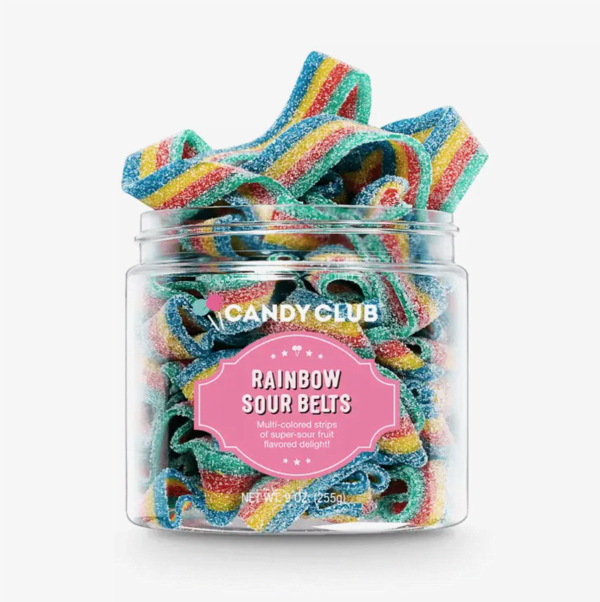 Rainbow Sour Belts, 9 oz.