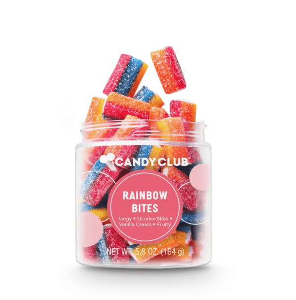 Rainbow Bites Candies, 8 oz.