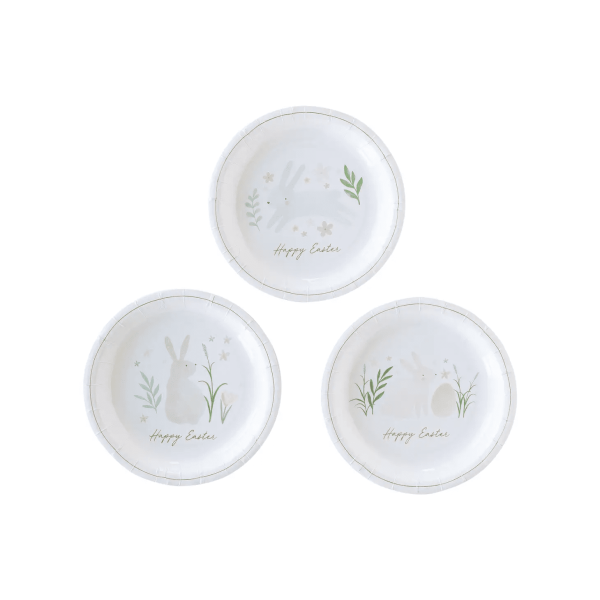 Watercolor Easter Round Plate