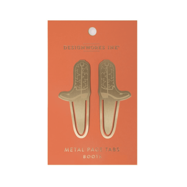 Brass Page Tabs, Boots