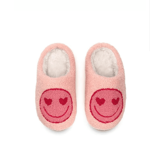 Kids Pink Happy Slipper, Md