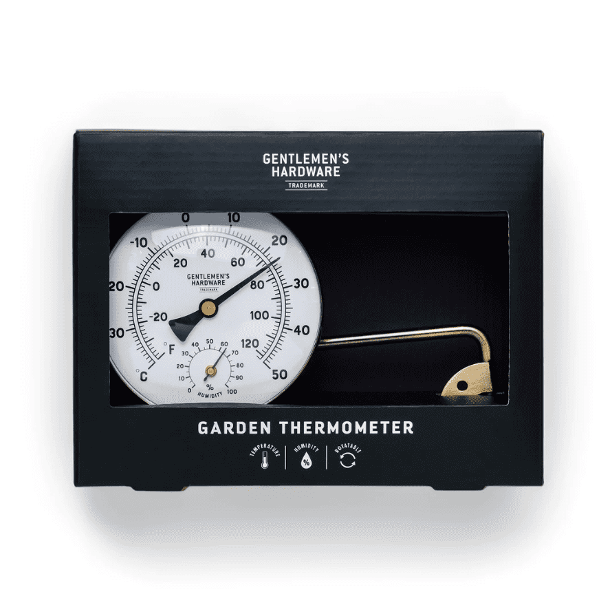 Wall Mounted Garden Thermometer Typo Market