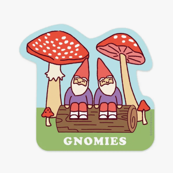 Gnomies Log Sticker