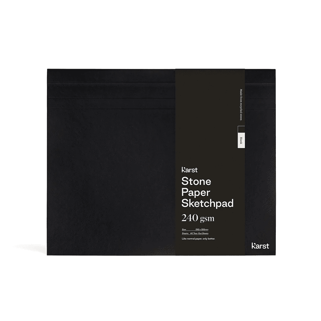 Hardcover Sketch Pad Typo Market