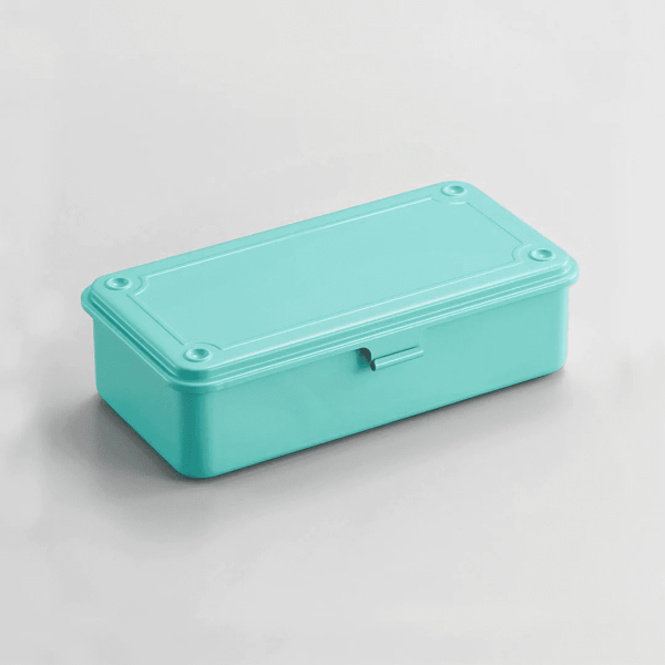 Steel Stackable Storage Box, Summer Emerald