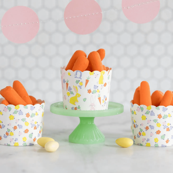 Bunny & Flowers Food Cups