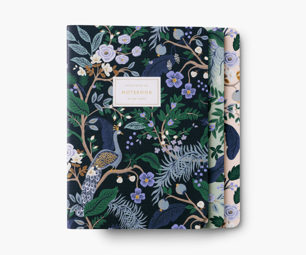 Peacock Notebooks, Set/3